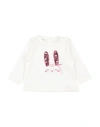 Liu •jo Newborn Girl T-shirt White Size 3 Cotton, Elastane In White