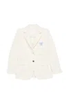 Liu •jo Notched-lapel Blazer In White