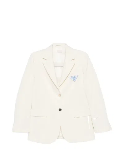 Liu •jo Notched-lapel Blazer In White