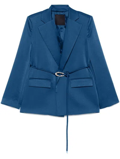 Liu •jo Liu Jo Ocean Blue Tailored Jacket