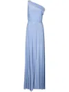 Liu •jo One-shoulder Jumpsuit In Blue