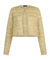 Liu •jo Openwork Button Cardigan In Multi