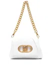 Liu •jo Liu Jo Optical White Bag With Logo And Chain Handle In White