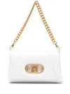 Liu •jo Liu Jo Optical White Bag With Logo And Chain Handle In White