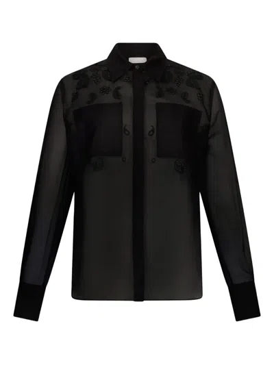 Liu •jo Organza Shirt With Embroidery