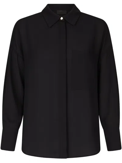 Liu •jo Oversized Shirt In Black