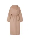 Liu •jo Oversized Wool Coat In Brown