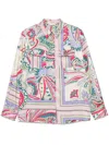 LIU •JO LIU JO PAISLEY PRINT MULTICOLOUR SHIRT