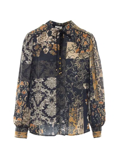 Liu •jo Liu Jo Shirt Woman Color Blue In Multi