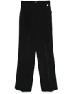 Liu •jo Palazzo Pants In Black