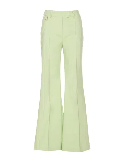 Liu •jo Palazzo Pants In Green