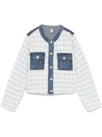 LIU •JO PANELLED JACKET