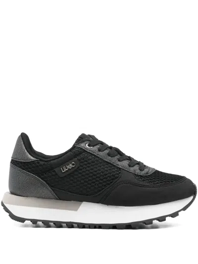 Liu •jo Panelled Sneakers In Black