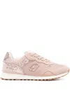 Liu •jo Panelled Sneakers In Pink