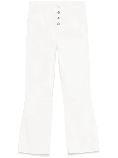 LIU •JO LIU JO PANTALON 5B BLANCO CAMAL TROMPETA