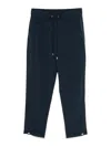 Liu •jo Cropped Trousers In Blue