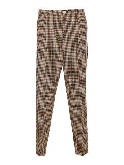 Liu •jo Multicolor Pants In Brown