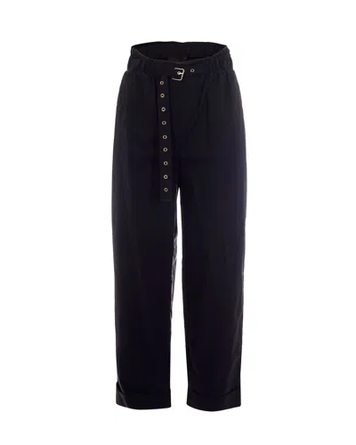 Liu •jo Pantalone Con Cintura Black