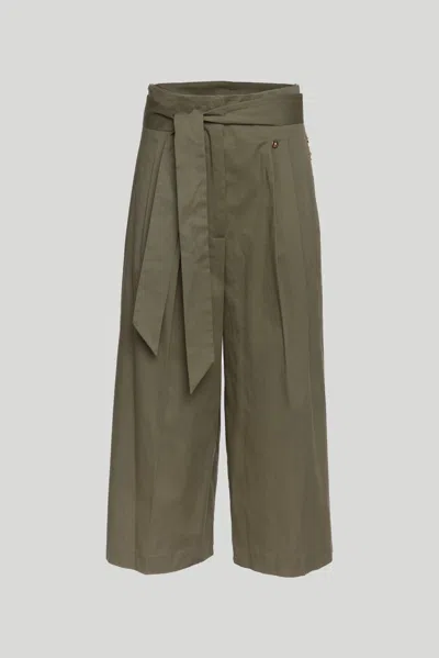 Liu •jo Pantalone Palazzo Verde Militare
