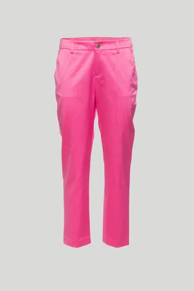Liu •jo Pantalone Raso Fuxia In Rosa