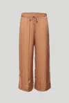 Liu •jo Pantalone Raso Ruggine In As Shown In The Picture