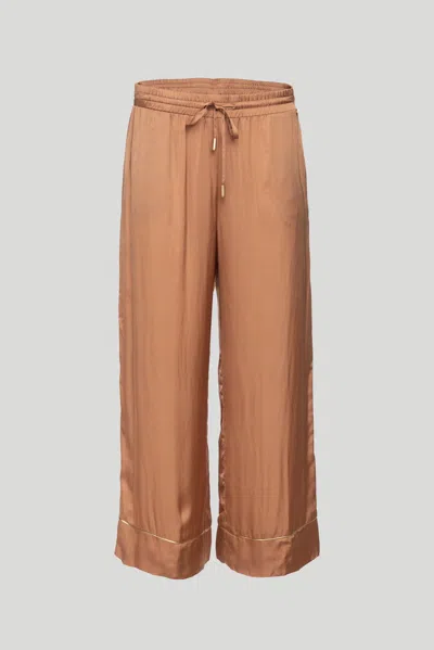 Liu •jo Pantalone Raso Ruggine In As Shown In The Picture