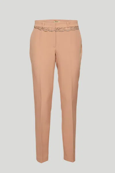 Liu •jo Pantalone Rosa Pizzo