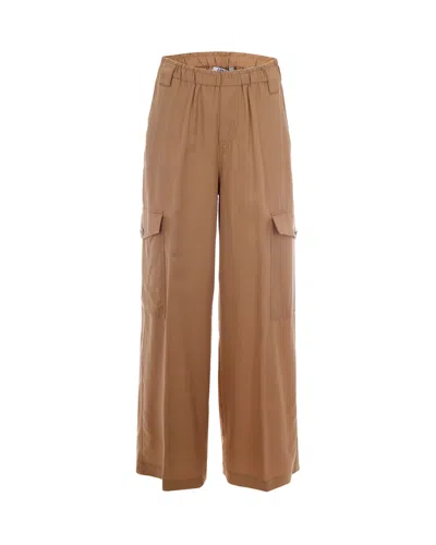 Liu •jo Pantalone Tasconi Light Ginger In Brown