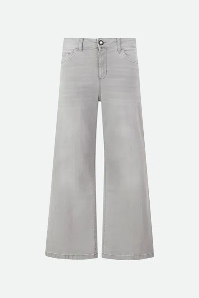 Liu •jo Liu Jo Pantaloni Denim Grigi In Grigio