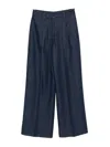 Liu •jo Pantaloni Pliss In Blue