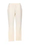 Liu •jo Drawstring-waist Trousers In Neutral