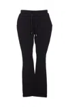 Liu •jo Drawstring-waist Trousers In Black