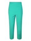 Liu •jo Cropped Trousers Liu-jo In Green