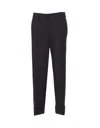 Liu •jo Button-cuffed Tailored Trousers In Black