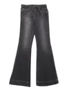 Liu •jo Authentic Beat Jeans In Black