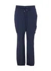 Liu •jo Wide Model Trousers With Side And Back Pockets In Blue