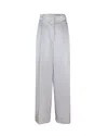 Liu •jo Pantaloni A Palazzo Grigio In Grey