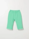 LIU •JO 裤子 LIU JO KIDS 儿童 颜色 绿色,F29590012
