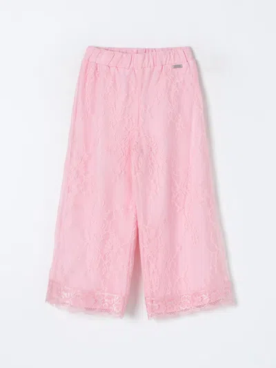 Liu •jo Trousers Liu Jo Kids Kids In Pink