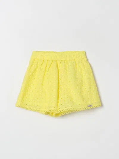 Liu •jo Pants Liu Jo Kids Kids Color Yellow