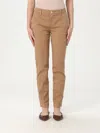Liu •jo Straight-leg Slim-cut Pants Liu-jo In Beige