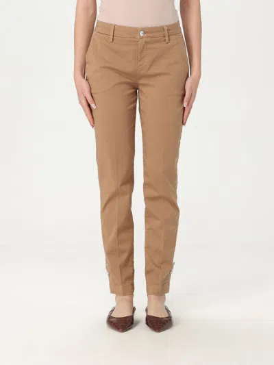 Liu •jo Straight-leg Slim-cut Pants Liu-jo In Beige