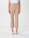 LIU •JO PANTS LIU JO WOMAN COLOR BEIGE,F45664022