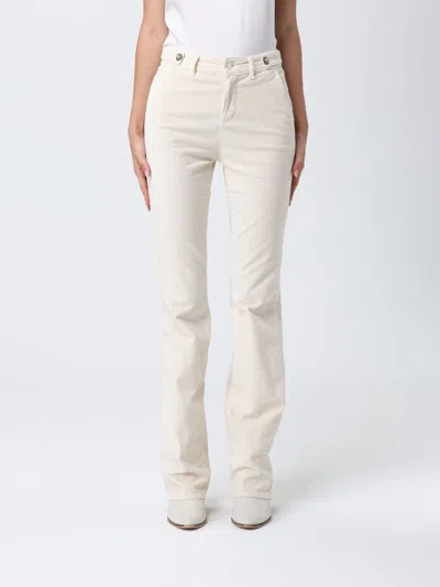 Liu •jo Pants Liu Jo Woman Color Beige In White
