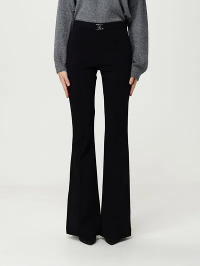 LIU •JO PANTS LIU JO WOMAN COLOR BLACK,H28949002