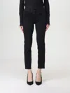 LIU •JO JEANS LIU JO WOMAN COLOR BLACK,F82840002