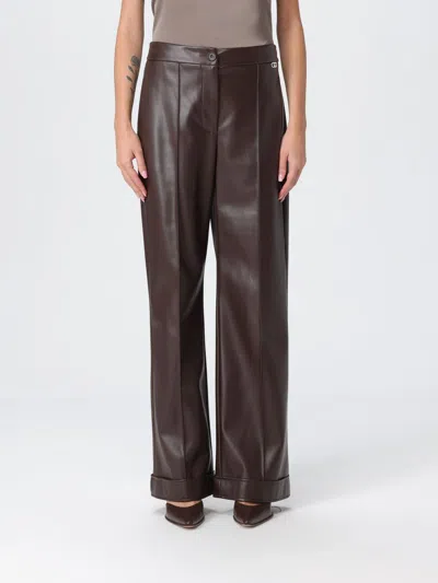 LIU •JO PANTS LIU JO WOMAN COLOR BROWN,H29941032