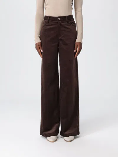 Liu •jo Pants Liu Jo Woman Color Cocoa In Brown