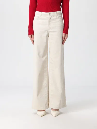Liu •jo Pants Liu Jo Woman Color Cream In White