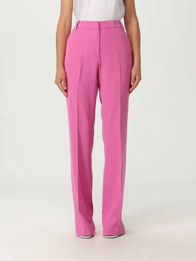 Liu •jo Pantalone Classico Liu Jo In Crêpe In Pink